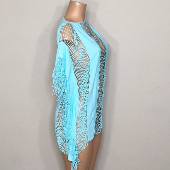 New PILYQ blue coverup. - Picture 6 of 10